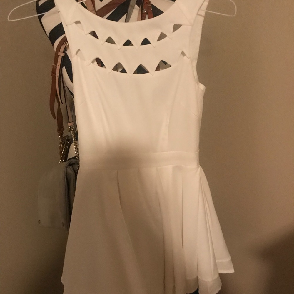 White dress